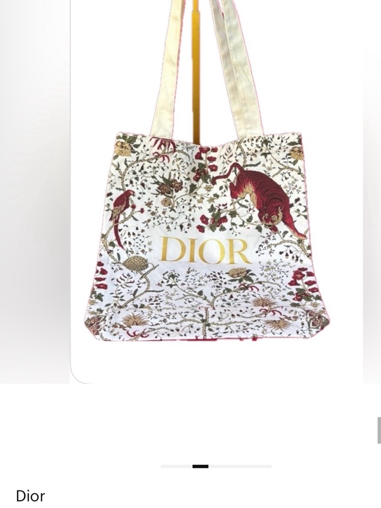Nwot Dior Rare Canvas Bag